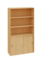 SPD 54/100 skříň s posuvnými dveřmi/nika, 1850x1000x400, javor horský